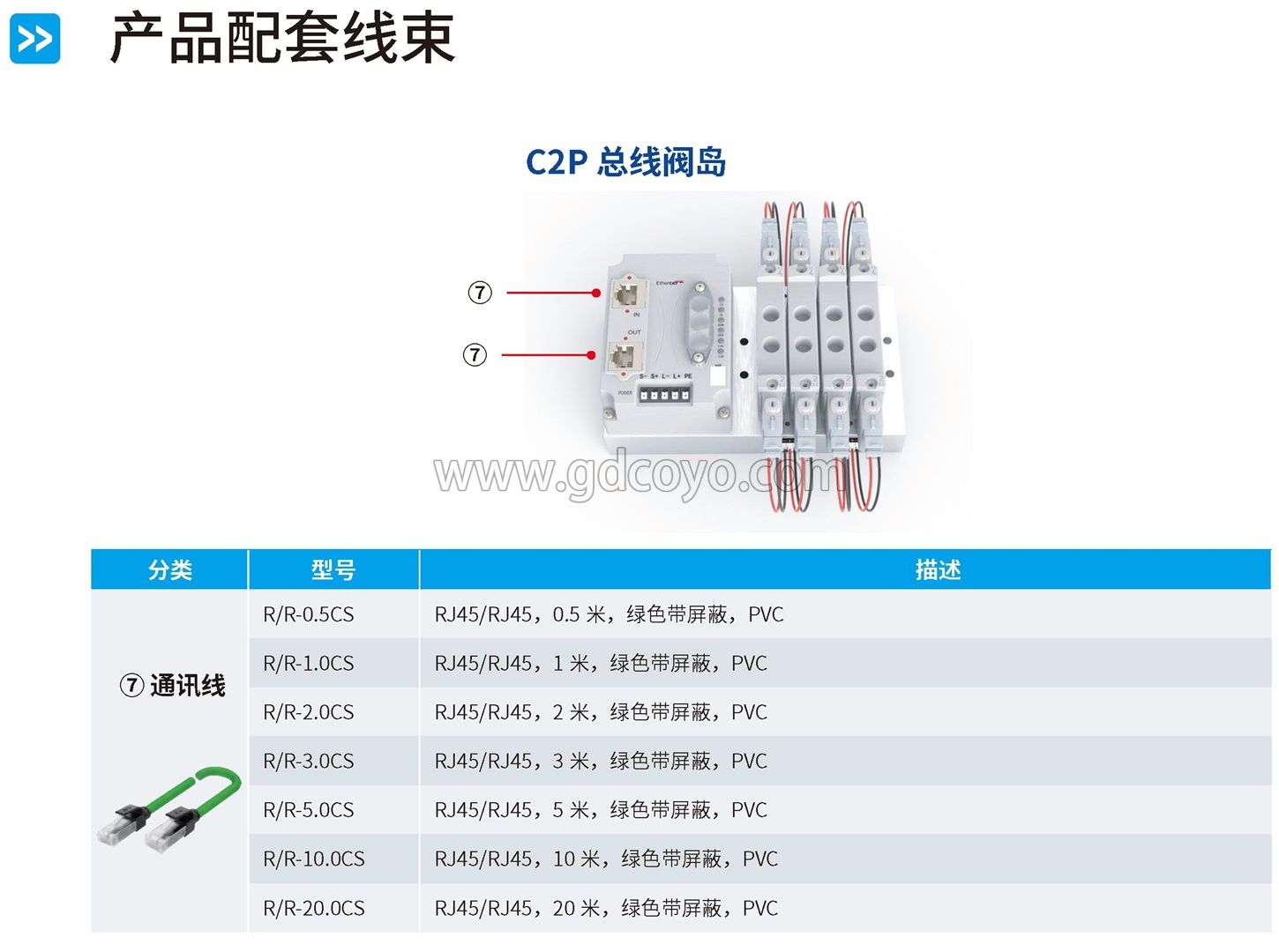 C2P-EI 总线阀岛